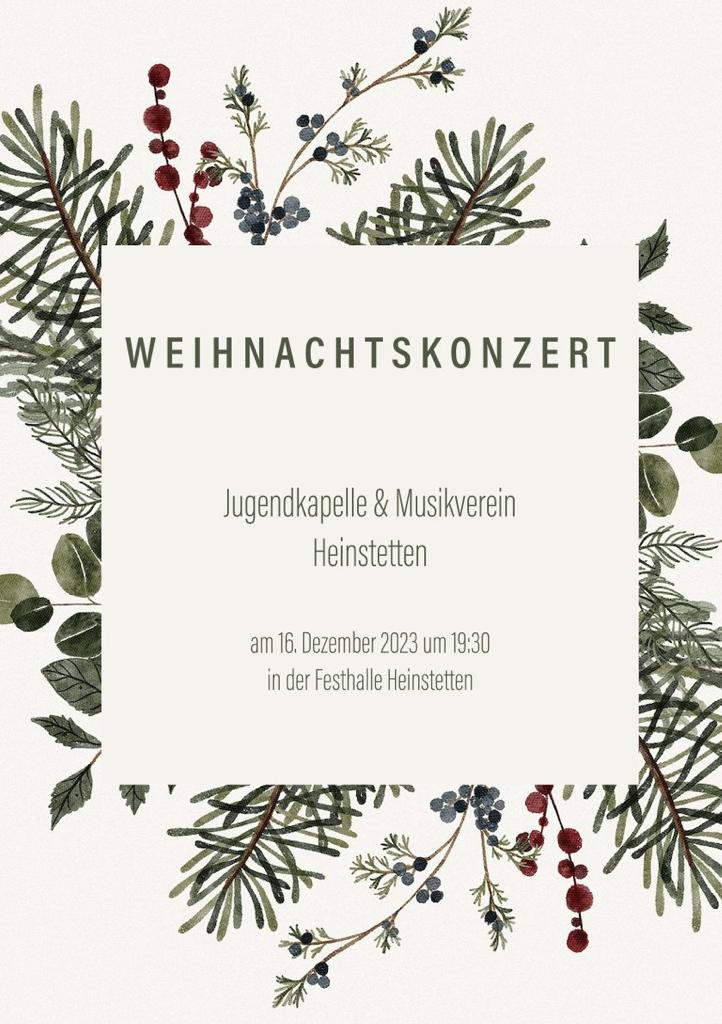 Read more about the article Weihnachtskonzert 2023