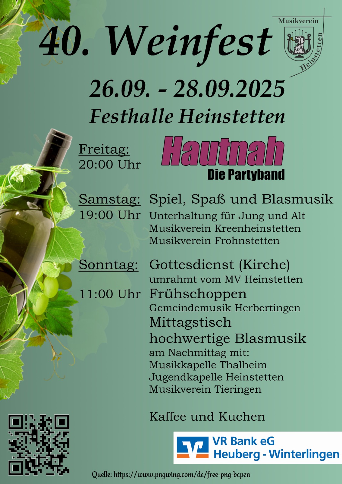 Du betrachtest gerade Einladung zum Weinfest