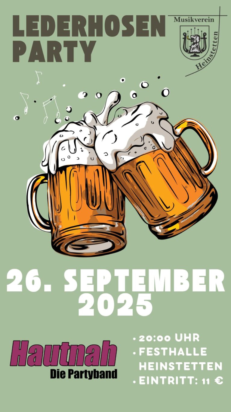Mehr über den Artikel erfahren Dirndl- & Lederhosenparty am Weinfest-Freitag