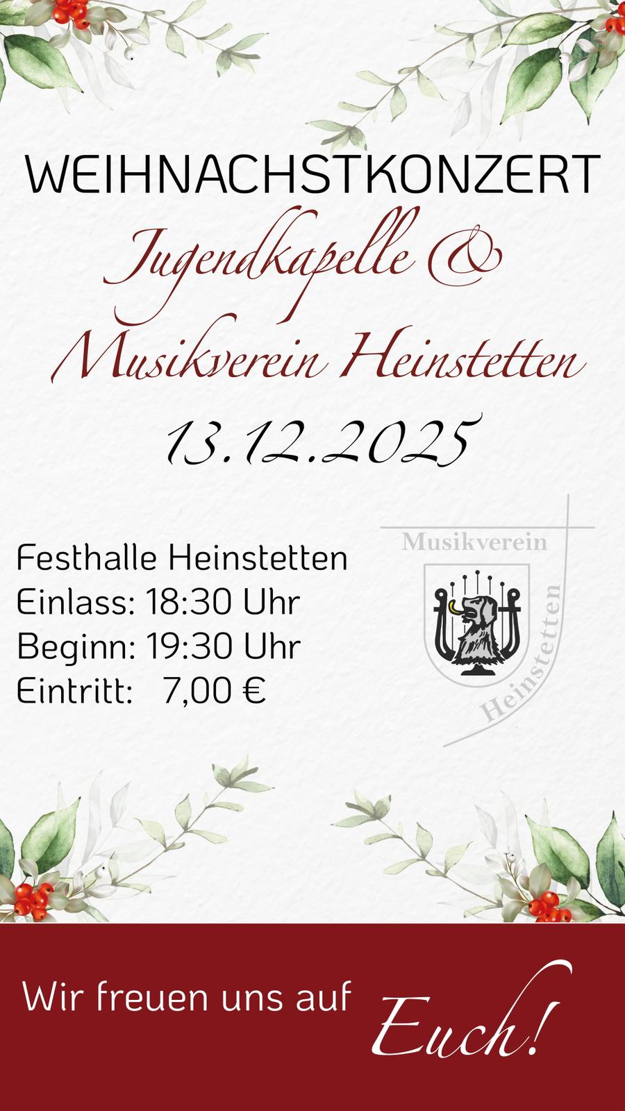 Du betrachtest gerade Weihnachtskonzert 2025